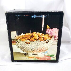 VTG Leonard Silverplate Montieth Decorative Serving Bowl Collectible Tableware